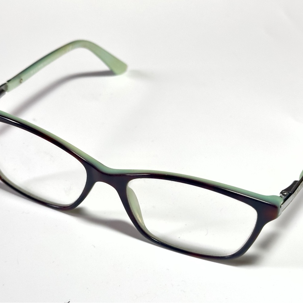 Ralph Lauren RA7044 601 52-16-135 Tortoise/Cyan Full Rim Eyeglasses Frames Only